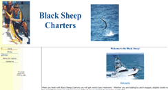 Desktop Screenshot of blacksheepcharters.com